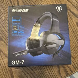Beexcellent Gm-7 Pro Gaming Headset Headphones NIB
